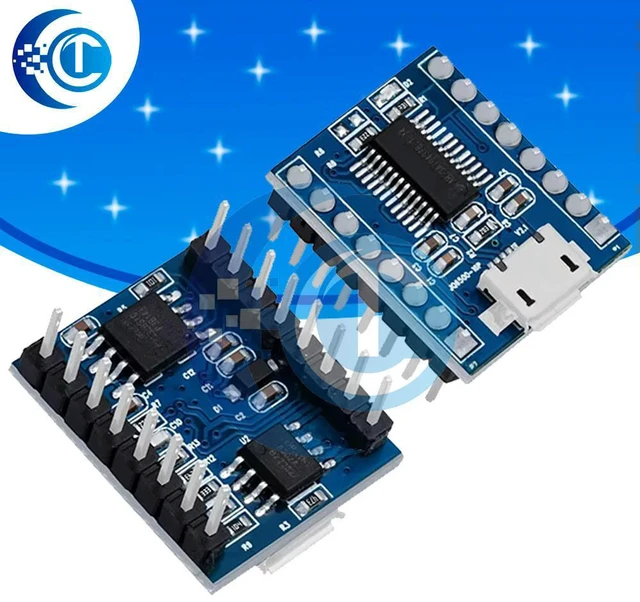 Main image of 16M Memory JQ6500 MP3 Module (1PCS) - USB 1-5 Channel Voice Playback for Devices