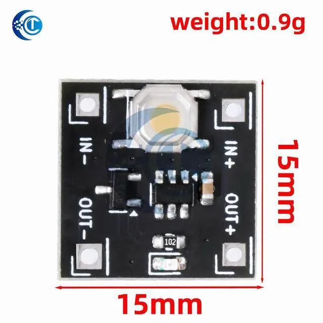 Alt view image 2 of 3 - 2.2-5V YR-1006 Bistable Switch Module - 0.5uA Ultra-Low Power 2A One-Key Trigger Switch with Single Button