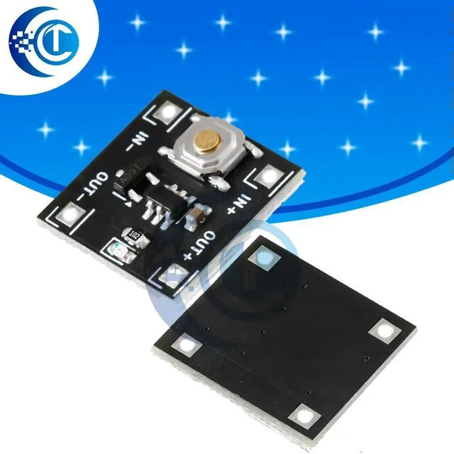 Main image of 2.2-5V YR-1006 Bistable Switch Module - 0.5uA Ultra-Low Power 2A One-Key Trigger Switch with Single Button