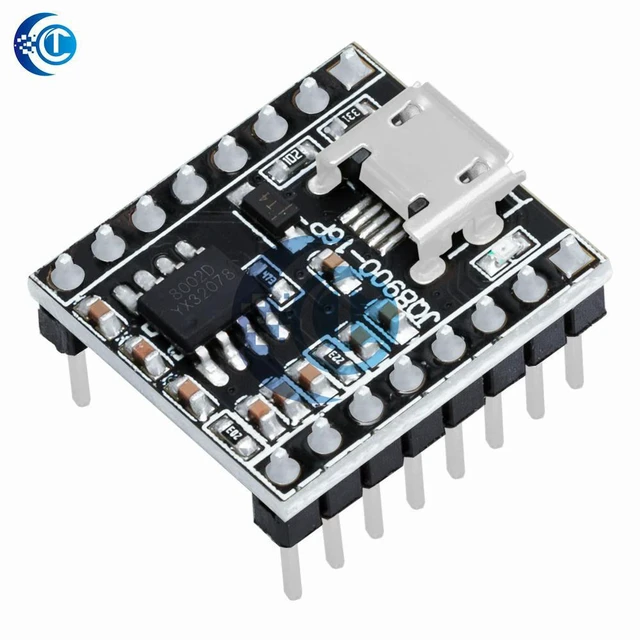 Alt view image 2 of 3 - JQ8900-16P Voice Module: Customized Music, ligent Voice Broadcast & MP3 Recognition USB Serial Port