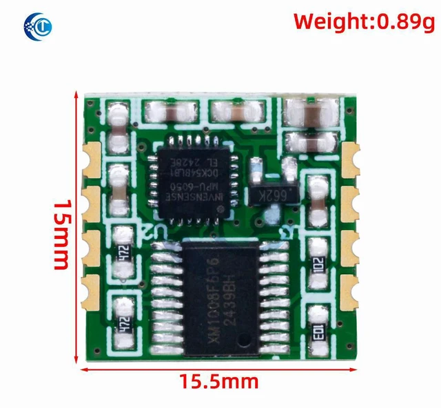 Alt view image 2 of 3 - 6 Axis MPU6050 9 MPU9250 Accelerometer Gyroscope Serial Port TTL IIC I2C Gyro Acceleration Tilt Sensor Module For