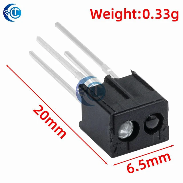 Alt view image 2 of 3 - 10PCS RPR220 Optoelectronic Switch Reflective Optical Coupling Sensor