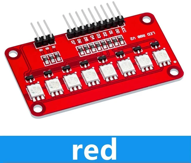 Main image of High Brightness 5050 RGB Full Color LED Module, Waterproof Light Board for Car and Robot DIY Projects