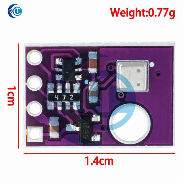 Alt view image 2 of 3 - AHT30 Temperature Humidity Sensor Module Temperature And Humidity Probe I2C Digital Signal High Precision For