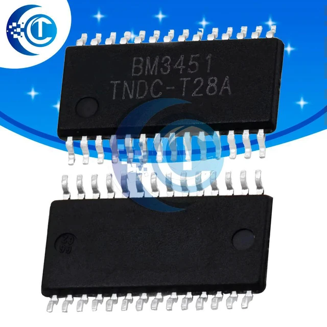 Alt view image 2 of 3 - 100% BYD BM3451TNDC-T28A IC, SOP-28 Encapsulation Integrated Circuit Chip