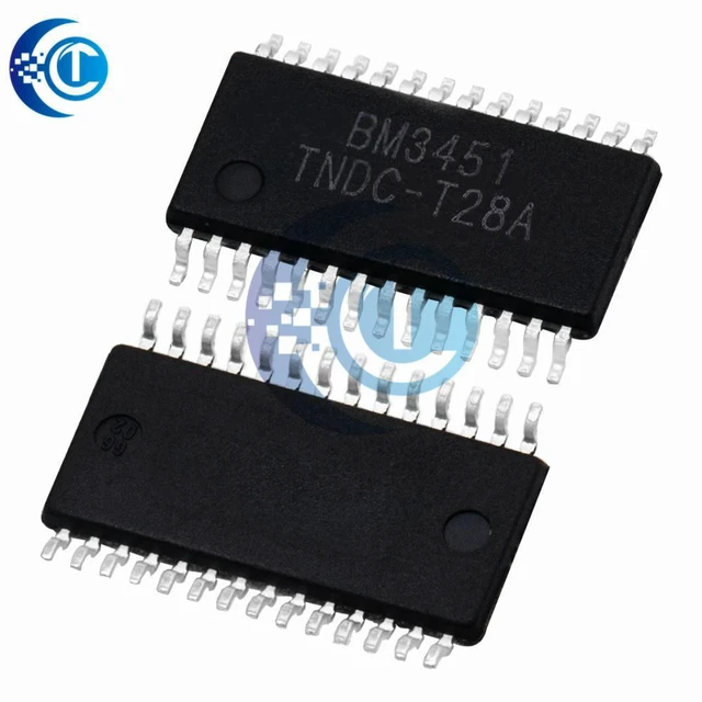 Main image of 100% BYD BM3451TNDC-T28A IC, SOP-28 Encapsulation Integrated Circuit Chip