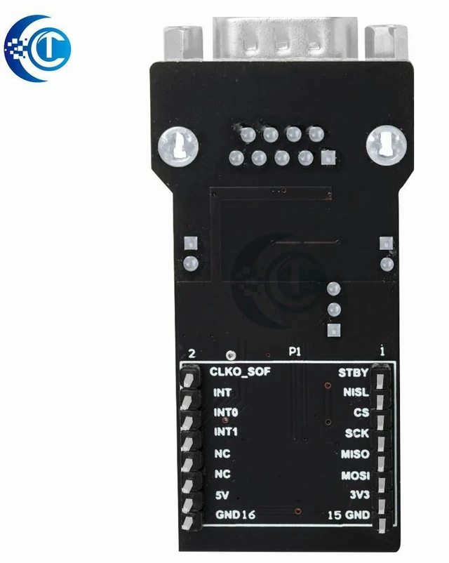 Alt view image 3 of 3 - SPI to CANFD Module MCP2518FD Module ATA6560 CAM Bus Module Super MCP2515