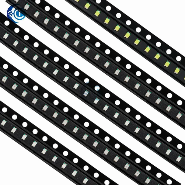 Alt view image 2 of 3 - Ultra-Bright 0805 SMD LED Assortment - 5 Colors, 100PCS Total (20PCS/Color) for DIY Electronics