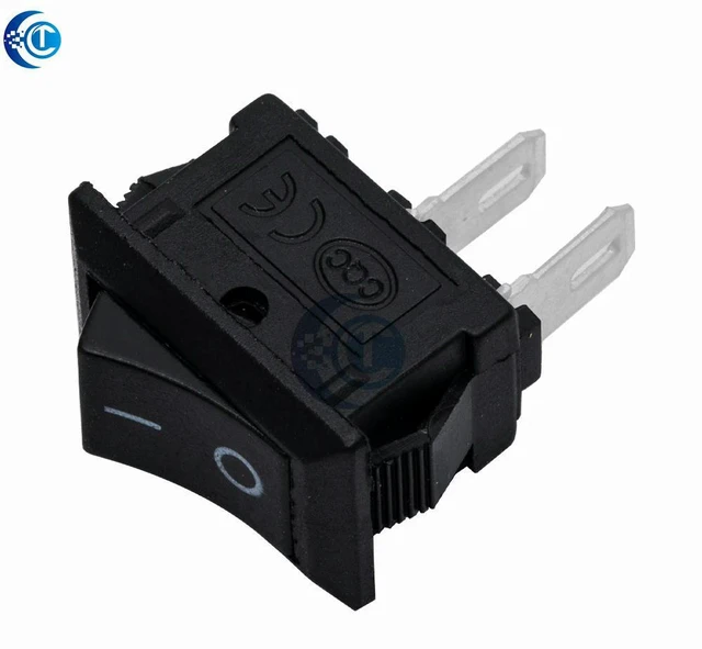 Alt view image 2 of 3 - Compact KCD11 10×15mm Boat Switch (10PCS) - 2PIN SPST ON/OFF for Auto & Household Dashboards
