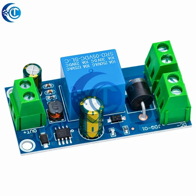 Alt view image 2 of 3 - YX850 Power failure automatic switching standby lithium module 5V-48V universal emergency converter