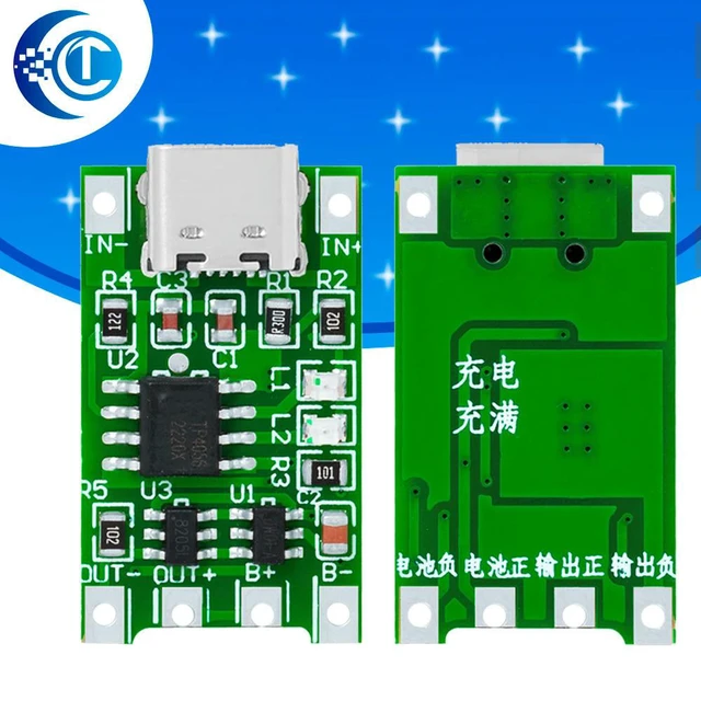 Alt view image 2 of 3 - "3.6V-4.2V Li-Ion/LiPo Solar Charger Board - Micro USB Input with Overcharge Protection"