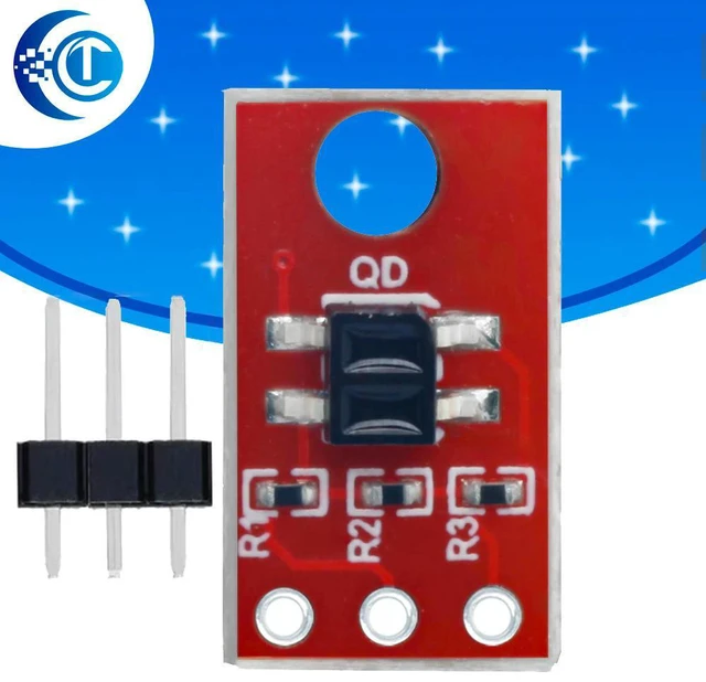 Main image of 3.3V-5V QRE1113 Infrared Reflective Sensor Non-contact IR Reflection Detection Module DIY Circuit