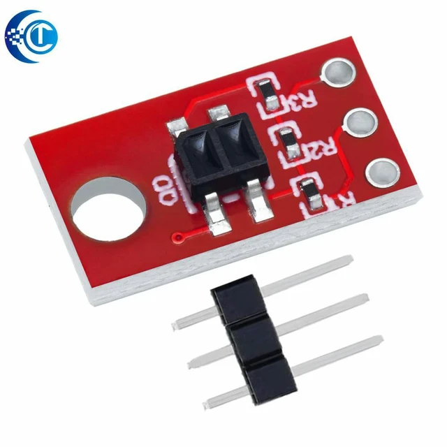 Alt view image 3 of 3 - 3.3V-5V QRE1113 Infrared Reflective Sensor Non-contact IR Reflection Detection Module DIY Circuit