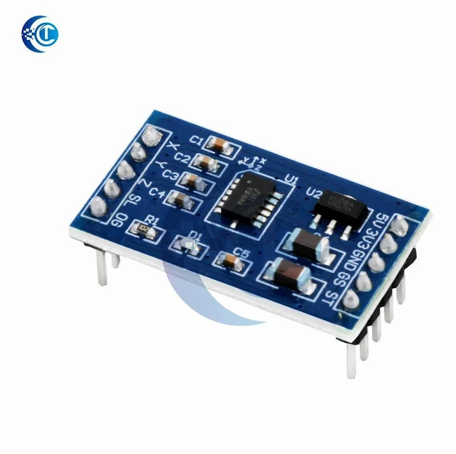 Alt view image 3 of 3 - Dual-Compatible Accelerometer Sensor Module - MMA7361/MMA7260 3.3V/5V for & Raspberry Pi