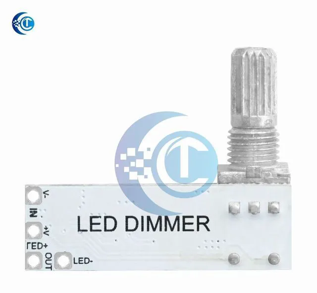 Alt view image 2 of 3 - 1PC ConstantVoltage LED Dimmer Module, Brightness Adjustable Switch Board for LED Strip Advertising Light