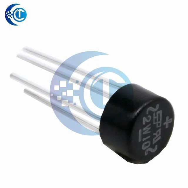 Alt view image 3 of 3 - 2W10 Bridge Rectifier 2A 1000V SinglePhase Silicon Diode for Industrial Use
