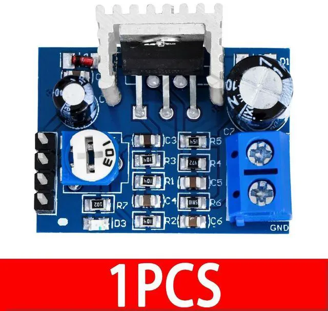 Main image of TDA2030A Single Channel Mono Amplifier Board, Single Power Supply Audio Amp Module Small DIY Part (1PC)