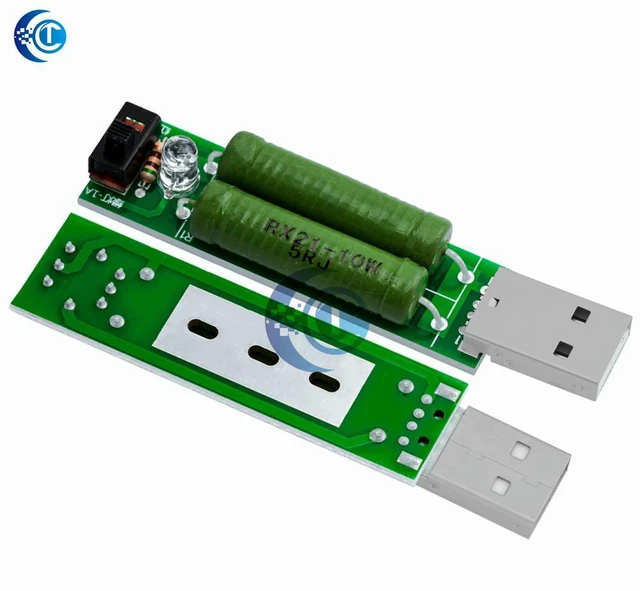 Alt view image 3 of 3 - 1PCS 1A/2A Switchable USB Mini Voltage Ammeter, Digital Power Load Tester with Red & Green LED Indicator