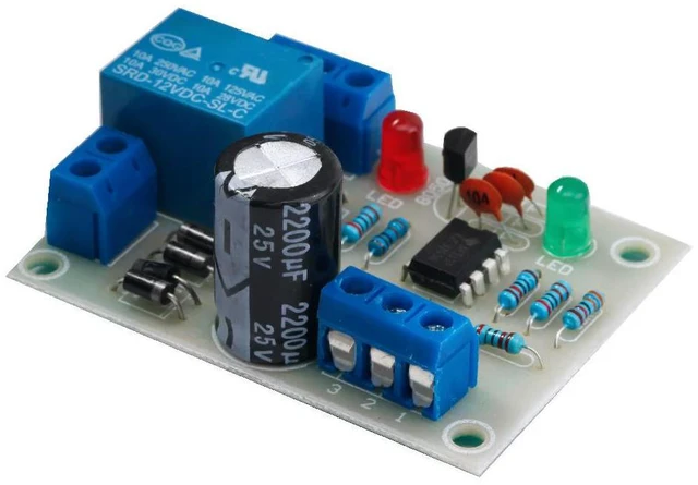 Alt view image 3 of 3 - Integrated Protection Liquid Level Sensor Switch Module, Automatic Pumping & Drainage Water Level Control Circuit Board