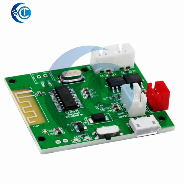 Alt view image 3 of 3 - 1pcs TWS Bluetooth 5.3 Power Amplifier Board: 5W×2 Dual Channel, 3.7V/5V Micro USB for Car, Home Speaker & Subwoofer DIY