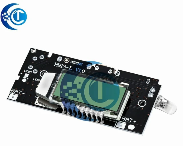 Alt view image 2 of 3 - Dual USB 5V 1A 2.1A Power Bank Module Charger Board with LED Indicator DIY Electronic Kit
