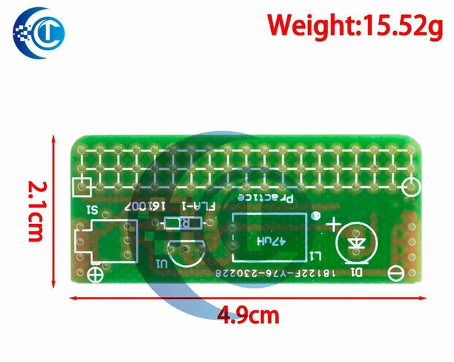 Alt view image 2 of 3 - DIY Flashlight Welding Practice Kit (FLA-1) - Electronics Manufacturing Circuit Board & Spare Parts FLA-1 Electronics Welding Pr