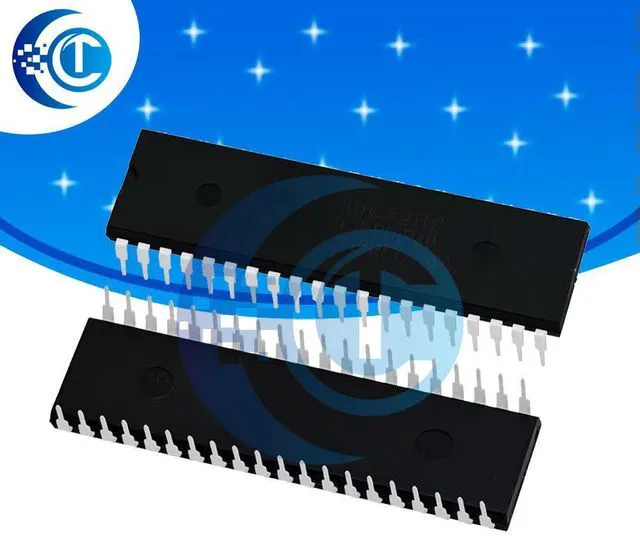 Main image of STC89C52RC-40I-PDIP40 8-Bit Microcontroller MCU, DIP-40 Package (1PC Per Lot)