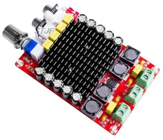 Main image of Amplifier Board of TDA7498 Class D 2X100W Dual Channel Audio Stereo 80W + 80W Digital Amplifier Board Module XH-M151