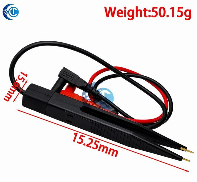 Alt view image 2 of 3 - Professional Test Clip & Pen Probe Tool for IC, Capacitor, Inductor & SMD Electronic Components Testing