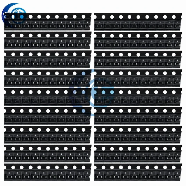 Alt view image 3 of 3 - 18kinds*10pcs=180pcs 2N2222 S9013 S9014 S9015 S9018 S8050 S8550 5551 5401 2N3904 2N3906 A1015 A733 A42 A92 C1815 C945