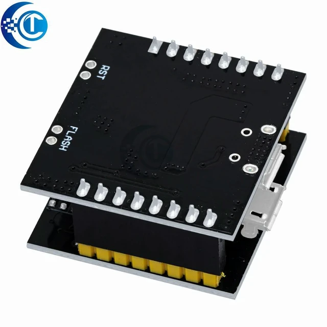 Alt view image 3 of 3 - ESP8266 ESP-12F Witty Cloud Mini Board - CH340 Micro USB Serial Module for Projects