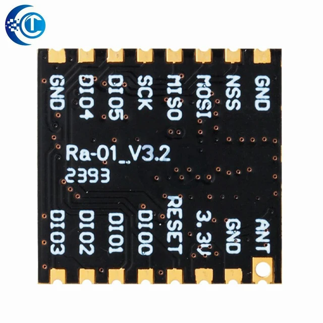 Alt view image 3 of 3 - Ra-01 LoRa SX1278 433Mhz Spread Spectrum Transmission Module Most Distant 10KM For