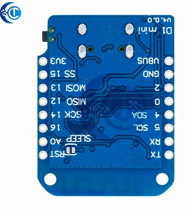 Alt view image 2 of 3 - for WEMOS D1 Mini V4.0.0 TYPE-C USB Internet of Things Board based ESP8266 4MB MicroPython Nodemcu for Compatible