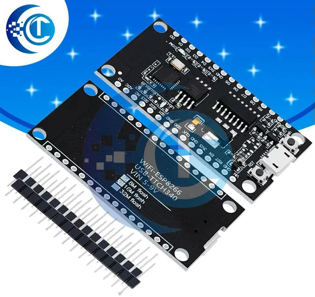 Main image of 1PCS NodeMCU V3 ESP8266 Module CH340G USB Serial Flash Lua Development Board