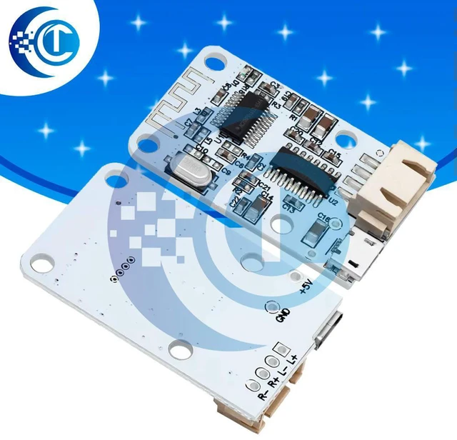 Main image of 3W+3W Bluetooth 4.0 Audio Amplifier Module Receiver 5V Micro USB