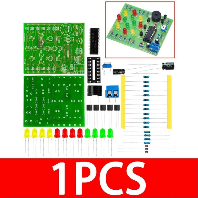 Main image of DIY Dream Light Module Electronic Kit with CLT CD4060 Chip Creative Ambient Light for Birthday Decor