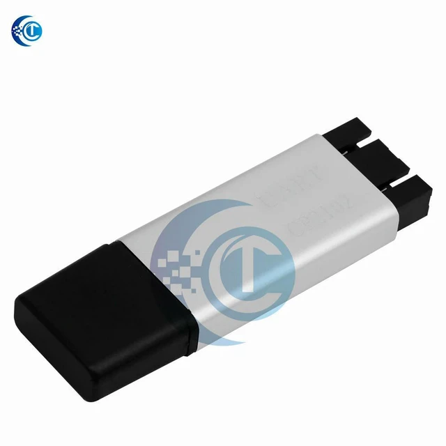 Alt view image 2 of 3 - Aluminum Shell CP2102 USB 2.0 to TTL UART Module 6Pin Serial Converter, Supports 5V/3.3V, STC Replace FT232 for