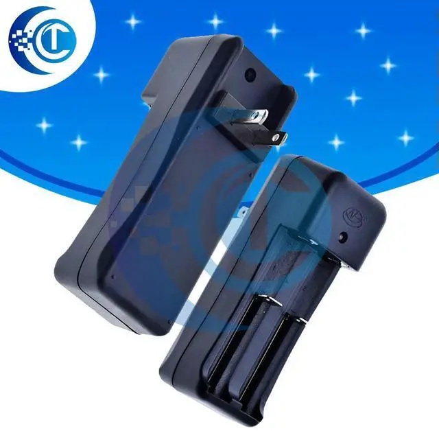 Main image of 3.7/4.2V Li-ion Fast Charger with Auto-Stop - Compatible with /14500/26650 LED Flashlight Batteries + Overcharge Protection
