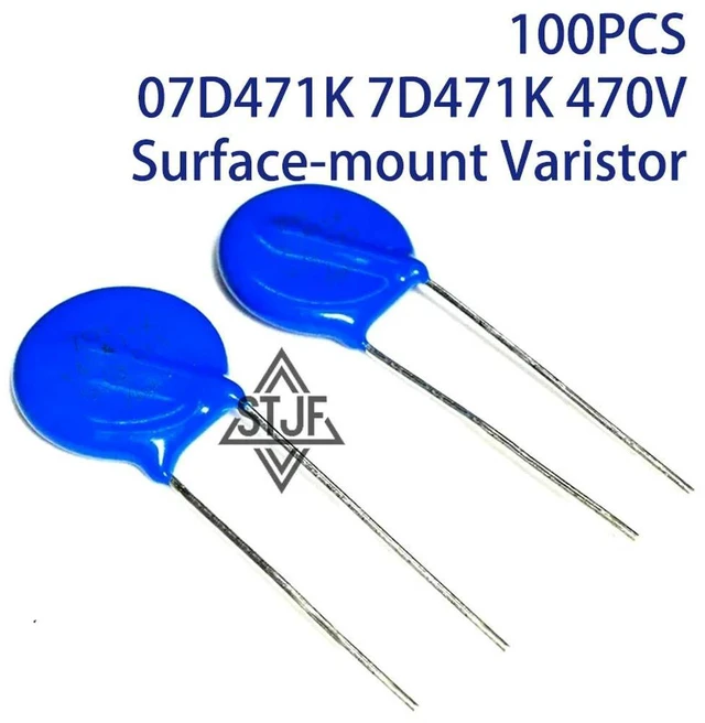 Main image of 100PCS 07D471K 7D471K 470V Surface-mount Varistor