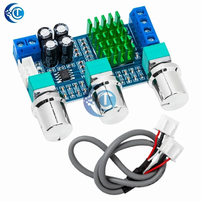 Alt view image 2 of 3 - XH-M567 TPA3116D2 Dual-channel Stereo High Power Digital Audio Power Amplifier Board Audio Power Amplifier Board 80W*2