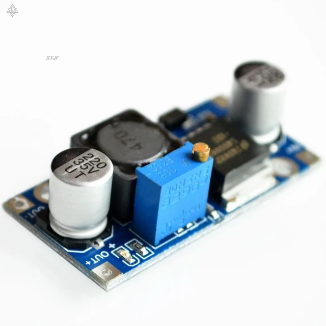 Alt view image 2 of 3 - 5pcs/lot Ultra-small LM2596 power supply module DC / DC BUCK 3A adjustable buck module regulator ultra LM2596S
