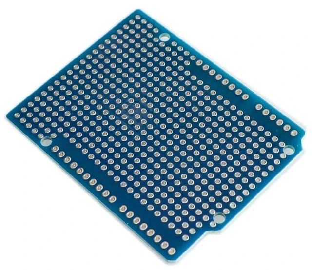 Alt view image 3 of 3 - 10PCS/LOT Prototype PCB Expansion Board For UNO R3 ATMEGA328P Shield FR-4 Fiber PCB Breadboard 2mm 2.54mm Pitch