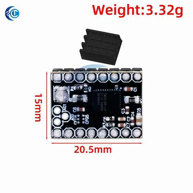 Alt view image 3 of 3 - TMC2130 V1.1 Ultra-Silent Driver, 256 Microstepping 3D Printer Stepper Controller