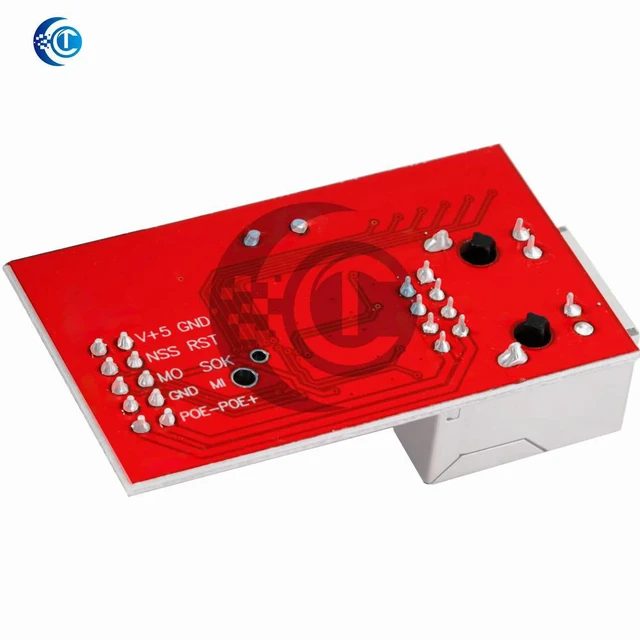 Alt view image 3 of 3 - Mini W5100 Network Ethernet Shield Module 3.3V/5V, LAN Expansion Board Compatible with for R3 Mega2560
