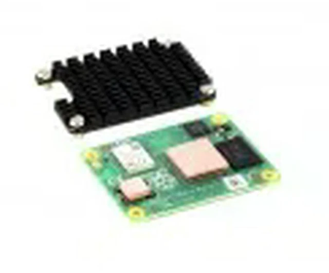 Alt view image 3 of 3 - CM4-HEATSINK, Dedicated Aluminum Heatsink for Raspberry Pi Compute Module 4 CM4
