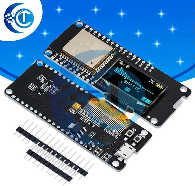 Main image of ESP32 ESP-32 Board Built-in 0.96" OLED, 2.4G Bluetooth AP STA Dual Module Compatible with for Wemos D1