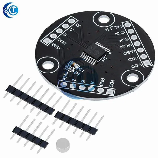 Alt view image 3 of 3 - MT6826S High Precision High Speed Magnetic Encoder Magnetic Induction Angle Measurement Sensor Module for