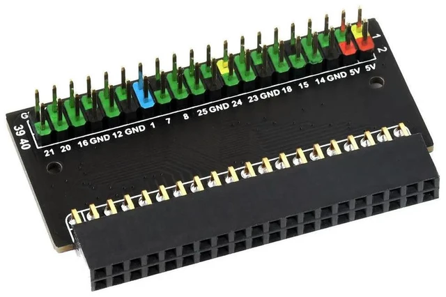 Alt view image 2 of 3 - Raspberry Pi 400 GPIO Header Adapter Expansion Module Board