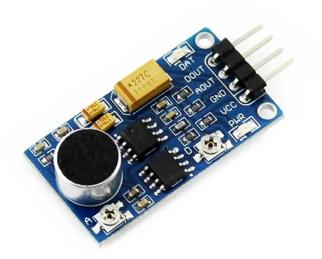 Main image of Onboard audio power amplifier LM386 Sound Sensor for Sound level detection Audio amplifier