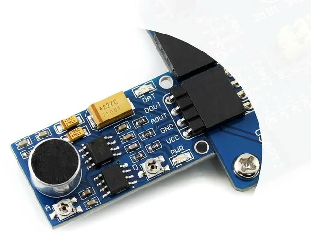 Alt view image 2 of 3 - Onboard audio power amplifier LM386 Sound Sensor for Sound level detection Audio amplifier